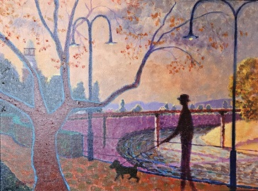 Adrian Raysmith - Evening stroll on the levee