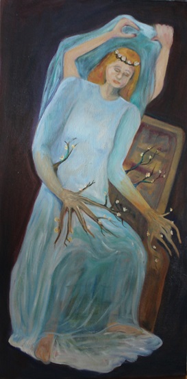 Deborah Van Heekeren 'Belle Blossoms (after Voss)'